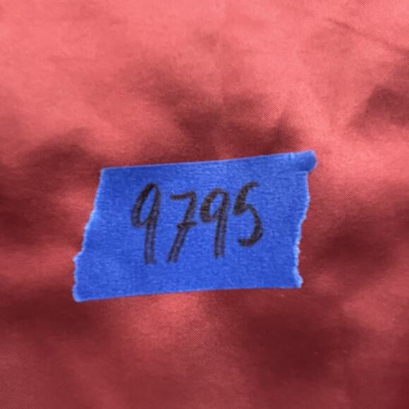 Vintage Nike Jacket Adult Large Red Long Sleeve Air Force One Button Up Casual - Picture 14 of 14